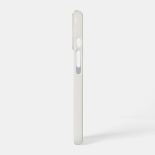 Moderner Minimalistischer neutraler Personalisiert iPhone 16 Hülle (Linke Seite)