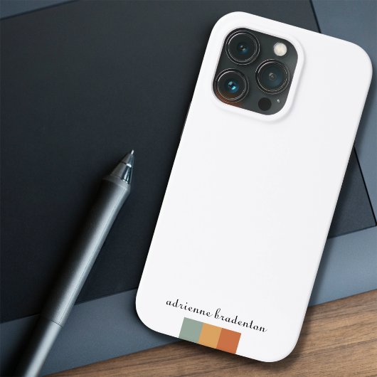 Moderner Minimalistischer Niedlicher Leuchtenblock Case-Mate iPhone Hülle