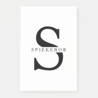 Moderner Minimalistischer Personalisierter Name