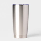 Moderner Minimalistischer Personalisierter Name Thermobecher (Vorderseite)