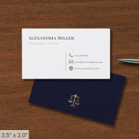 Moderner Minimalistischer Rechtsanwalt