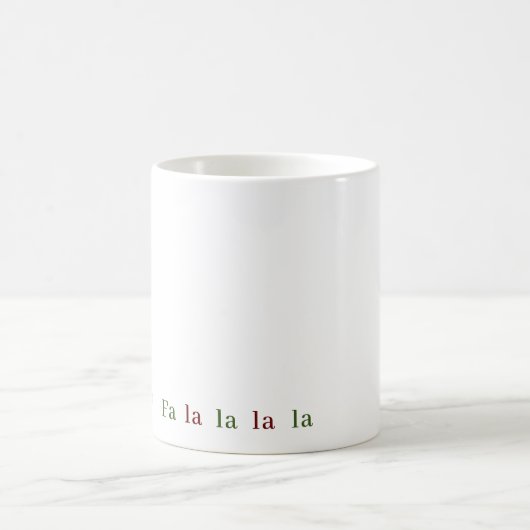 Moderner Minimalistischer Rentier Kaffeetasse (Mittel)