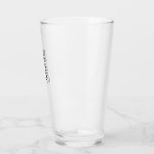 Moderner Minimalistischer Schlichter Beruflicher N Glas (Links)