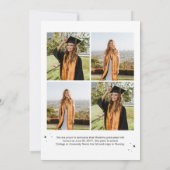 Moderner Minimalistischer Star Arch 5 Foto Abschlu Ankündigung (Rückseite)