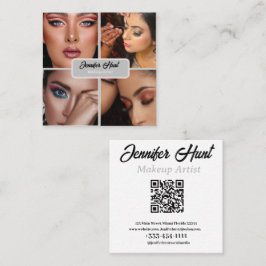 moderner minimalistischer Trendmacher Quadratische Visitenkarte