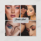 moderner minimalistischer Trendmacher Quadratische Visitenkarte (Vorderseite)