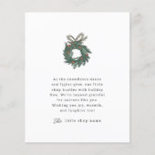 Moderner Minimalistischer Urlaub für kleine Untern Flyer (Vorne)