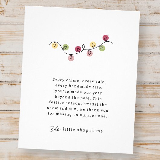 Moderner Minimalistischer Urlaub für kleine Untern Flyer