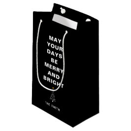 Moderner Minimalistischer Weihnachtsbaum Einfach S Kleine Geschenktüte