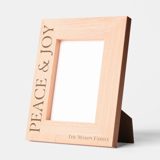 Moderner Minimalistischer Weihnachtslaserdrucker Geätzte Rahmen (Links)