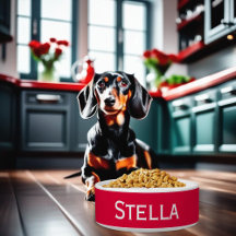 Moderner, Minimalistischer, weißer Katze