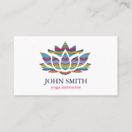 Moderner Minimalistischer weißes Visitenkarte