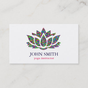 Moderner Minimalistischer weißes Visitenkarte