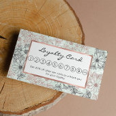 Moderner Minze Schwarze Rose Gold Blumenmarmor Treuekarte