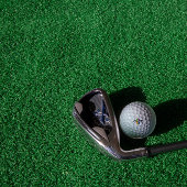 Moderner mit Monogramm Anfangsbuchstabe C Golfball