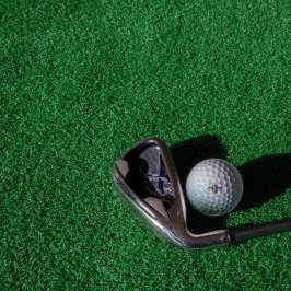 Moderner mit Monogramm Anfangsbuchstabe C Golfball