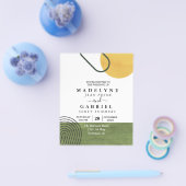 Moderner Mod Formen Arch Flyer (Einzeln)