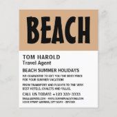 Moderner, moderner Agent Werbe-Flyer Flyer (Vorne)