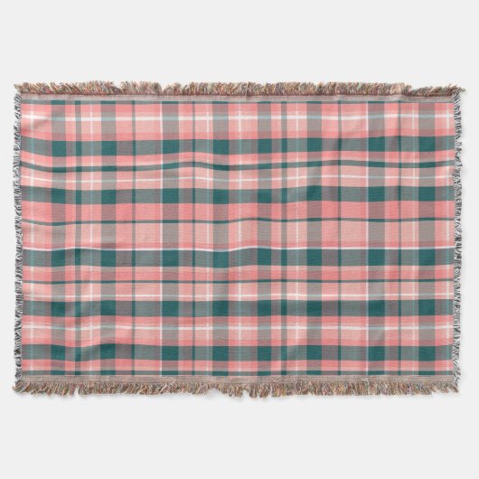 Moderner, moderner Fallen-Farbblock Decke (Vorderseite)