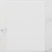 Moderner, moderner Flyer für Werbung in der Luftfa (Hinten)