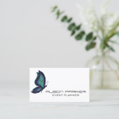 Moderner, moderner Veranstaltungsplaner mit High-T Visitenkarte (Stehend Vorderseite)