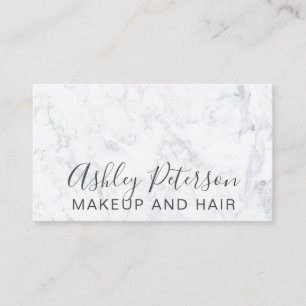 Moderner modischer schicker eleganter Marmor des Visitenkarte