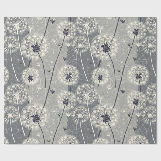 Moderner monochromer Lüster Geschenkpapier (Flach)