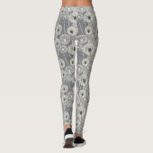 Moderner monochromer Lüster Leggings (Rückseite)