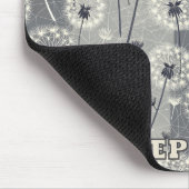 Moderner monochromer Lüster Mousepad (Ecke)