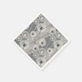 Moderner monochromer Lüster Serviette (Ecke)