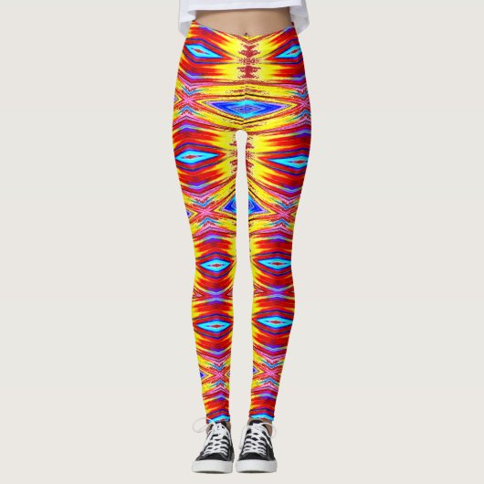 Moderner Multicolor Klassiker "Ratti_Creative_Arts Leggings (Vorderseite)