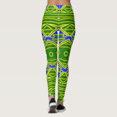 Moderner Multicolor-Klassiker "Ratti_Creative_Arts Leggings (Rückseite)
