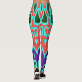 Moderner Multicolor Klassiker "Ratti_Creative_Arts Leggings (Rückseite)