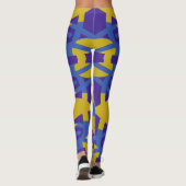 Moderner Multicolor Klassiker "Ratti_Creative_Arts Leggings (Rückseite)