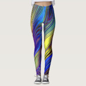 Moderner Multicolor Klassiker "Ratti_Creative_Arts Leggings (Vorderseite)