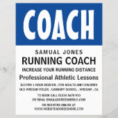 Moderner, mutiger, athletischer Lektion Werbung Fl Flyer (Vorne)