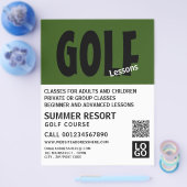 Moderner, mutiger, GoIf-Flyer für Werbung in der L Flyer (Einzeln)