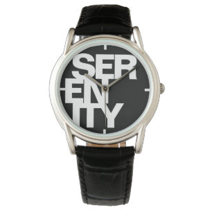 Moderner, mutiger Schriftart Typografie Einfach Sc Armbanduhr