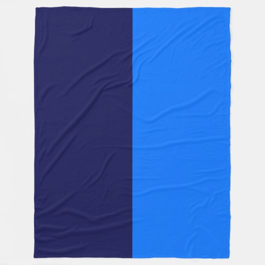 Moderner, nahtloser, hellblauer, tiefer Marinefarb Fleecedecke (Vorderseite)
