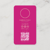 MODERNER NAILKÜNSTLER NAIL TECH SCHÖNHEIT SALON PI VISITENKARTE (Rückseite)