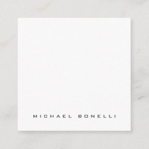 Moderner Name Beruflich Minimalistisch Schlicht Begleitkarte