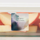 Moderner Name der Aquarellfarbe Etiketten (Befestigt)