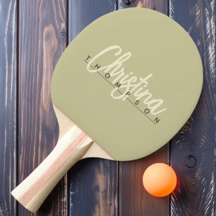 Moderner Name der bemalten Staubschicht aus dem Mi Tischtennis Schläger