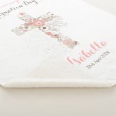 Moderner Name der weißen Bestätigung Blumenkreuz Sherpadecke (3/4)