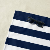 Moderner Name des benutzerdefinierten Bootes Nauti Strandtuch (Beispiel)