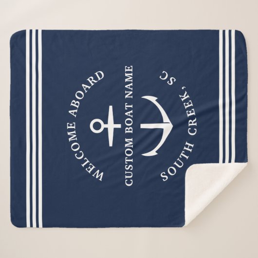 Moderner Name des benutzerdefinierten Schiffes Wil Sherpadecke (Vorderseite (Horizontal))