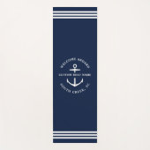 Moderner Name des benutzerdefinierten Schiffes Wil Yogamatte (Vorderseite)