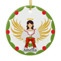 Moderner Name des Heiligen Engels Red Green Holly