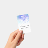 Moderner Name Doktor-Büropersonal Ausweis (Handheld)