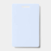 Moderner Name Doktor-Büropersonal Ausweis (Rückseite)